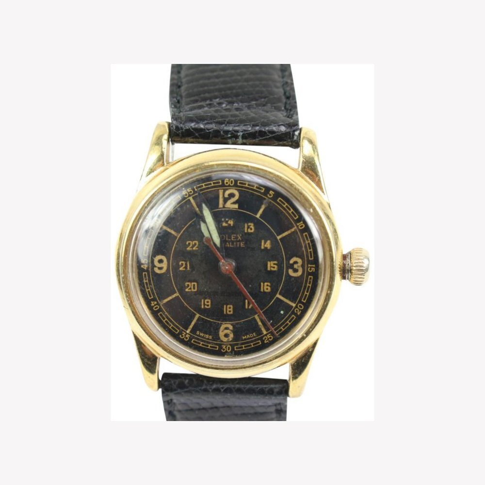 Geneva 1942 WWII Era 30mm Royalite Watch Ref 3478 52ge325s